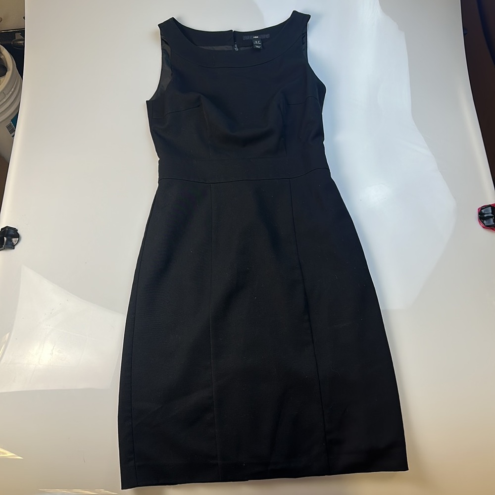 H&M Classic Black Midi Dress